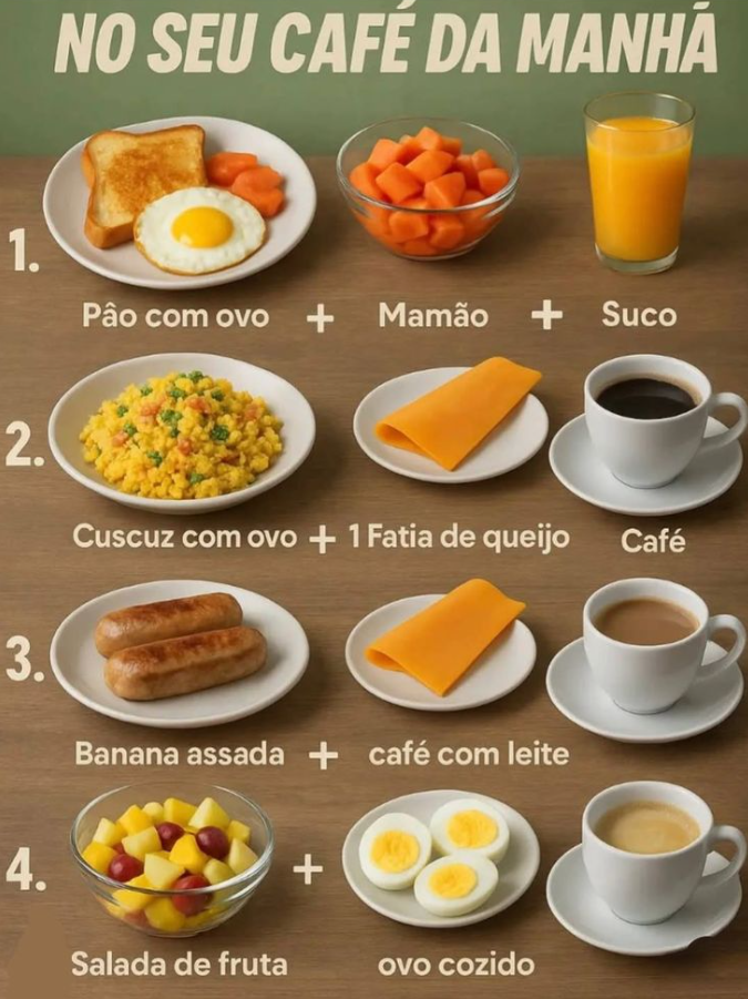 Práticas de café da manhã saudável no dia a dia