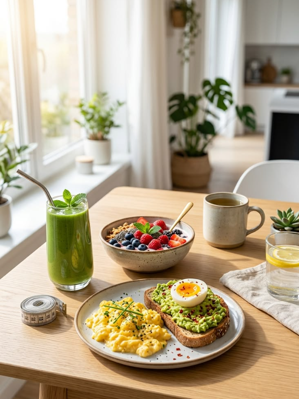 Resultados de café da manhã saudável